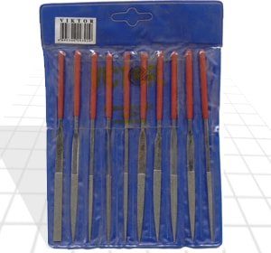 Vınko 10 Lu Elmas Saatçi Eğe Seti 140 X 50 X 3 Mm. (1 Takım)
