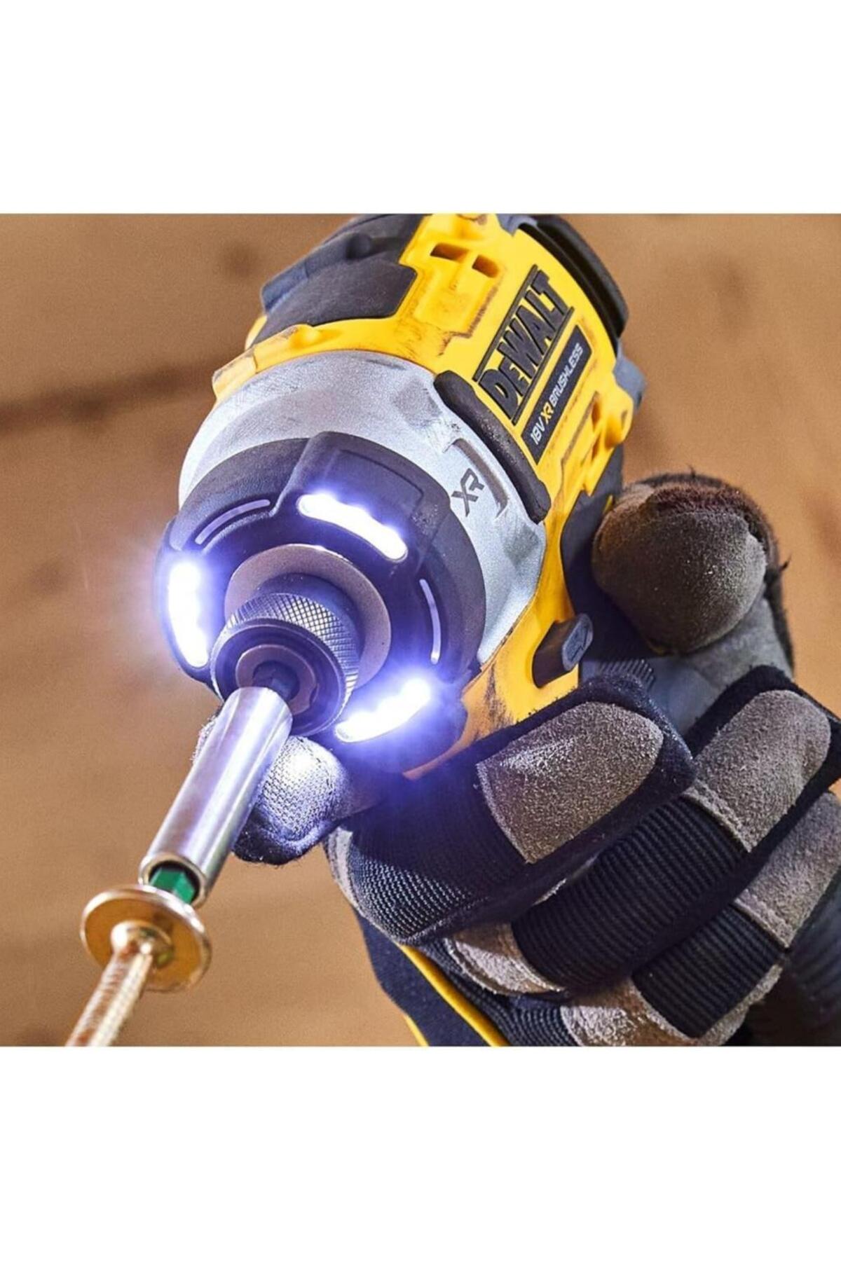 DEWALT XR PREMIUM Kömürsüz Akülü Darbeli Vidalama Makinesi 282Nm DCF860N-XJ (Akü Hariç)