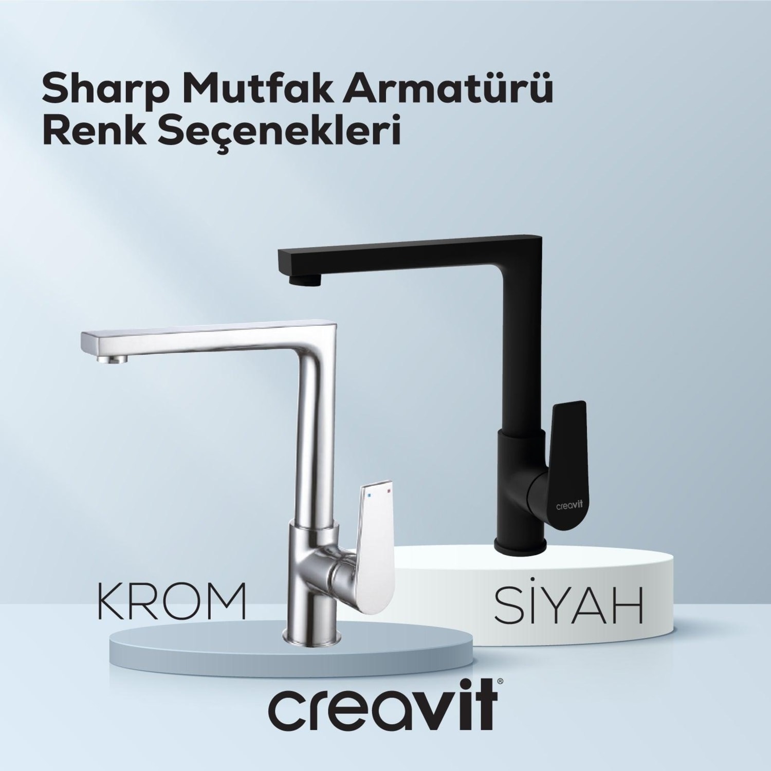 Sharp Mutfak Armatürü Krom