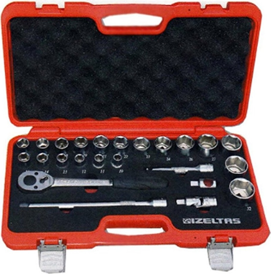 Izeltaş 1113002024 1/2'' Lokma Anahtar Takımı 24 Parça