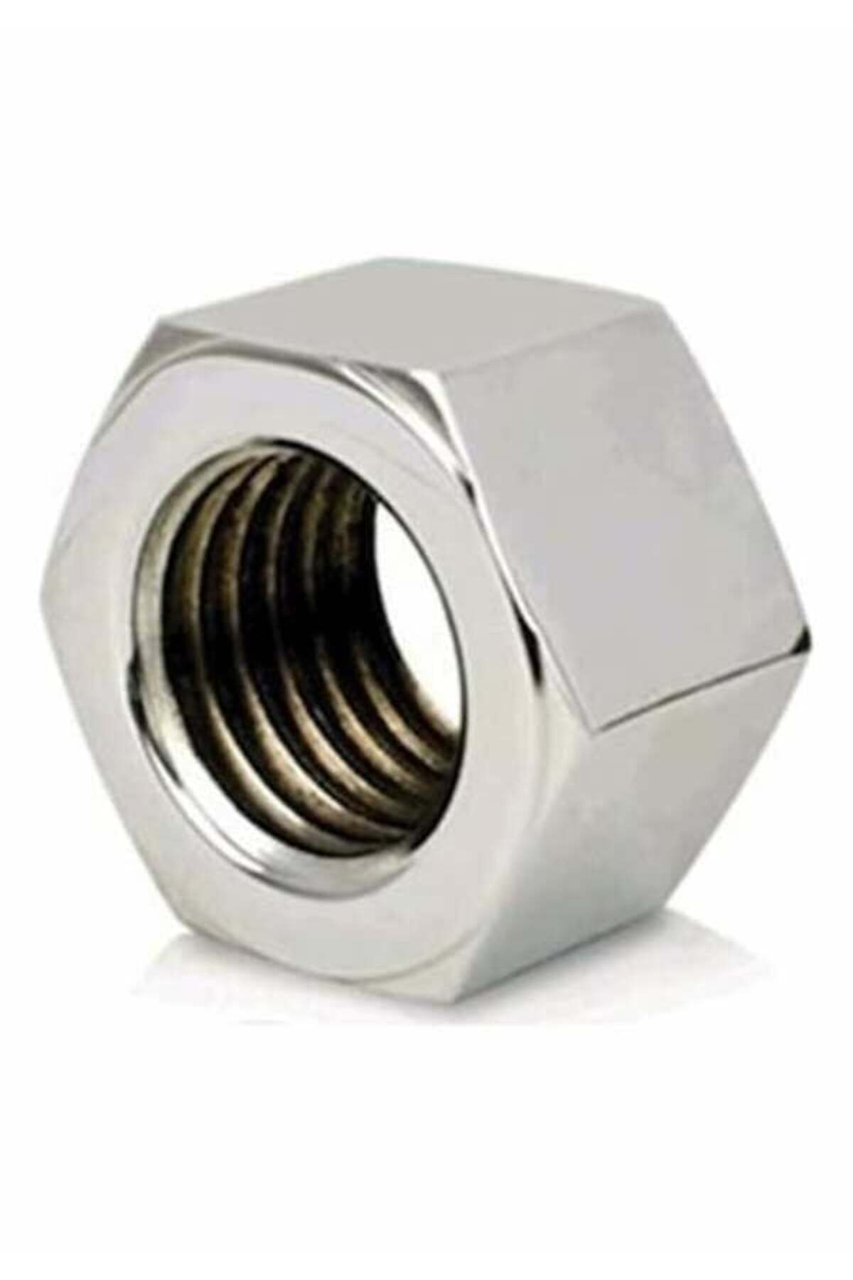 AKDENİZ  Çelik Galvanizli Somun Din934 M6x1,00 6 Kalite 20.000 Adet