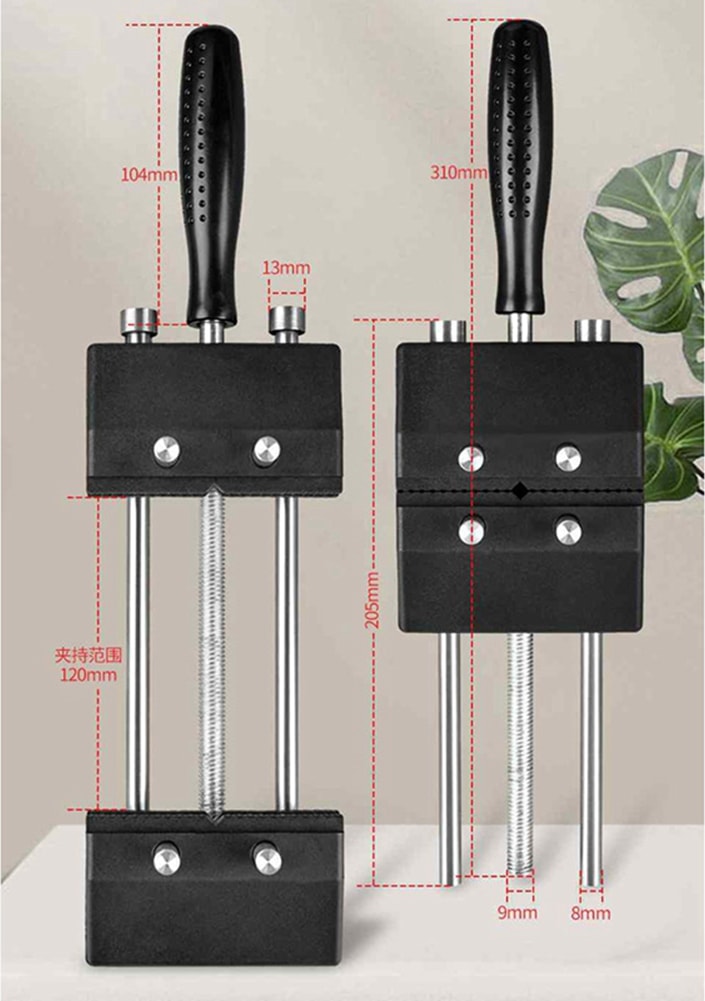 BOSCH 120MM Çene Mengene Masa Kelepçesi 360° Dönen Ayarlanabilir Kelepçe Mengene Tezgah Ahşap Masa Mengene Ağır El Aleti (Yurt Dışından)