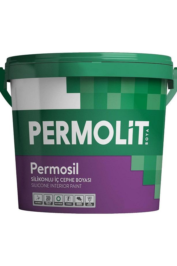 Permosil Silikonlu İç Cephe Boyası - 0119 Beyaz - 1 Kg.