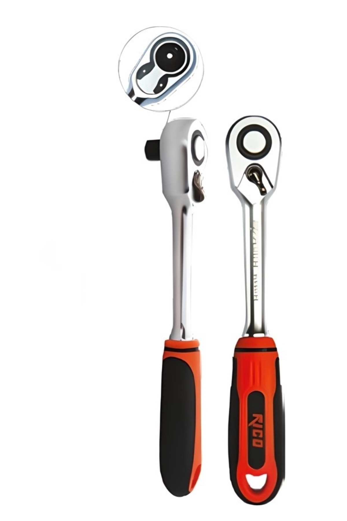 1/2'' 48 Diş Sekmanlı Tip Cırcır Kolu Rc3318