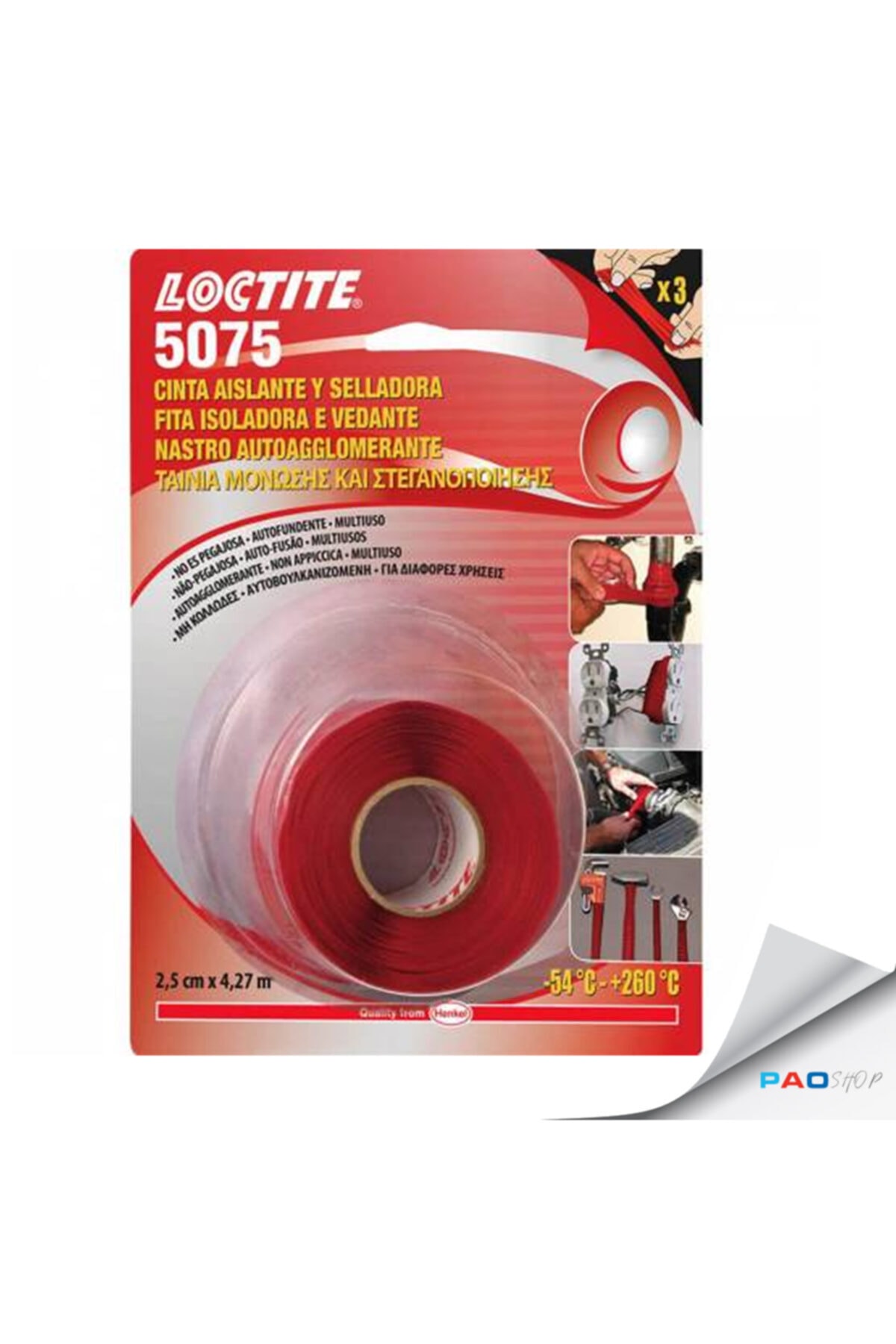 Loctıte Sı 5075 Sızdırmazlık Ve Tamir Bandı 4,27 M