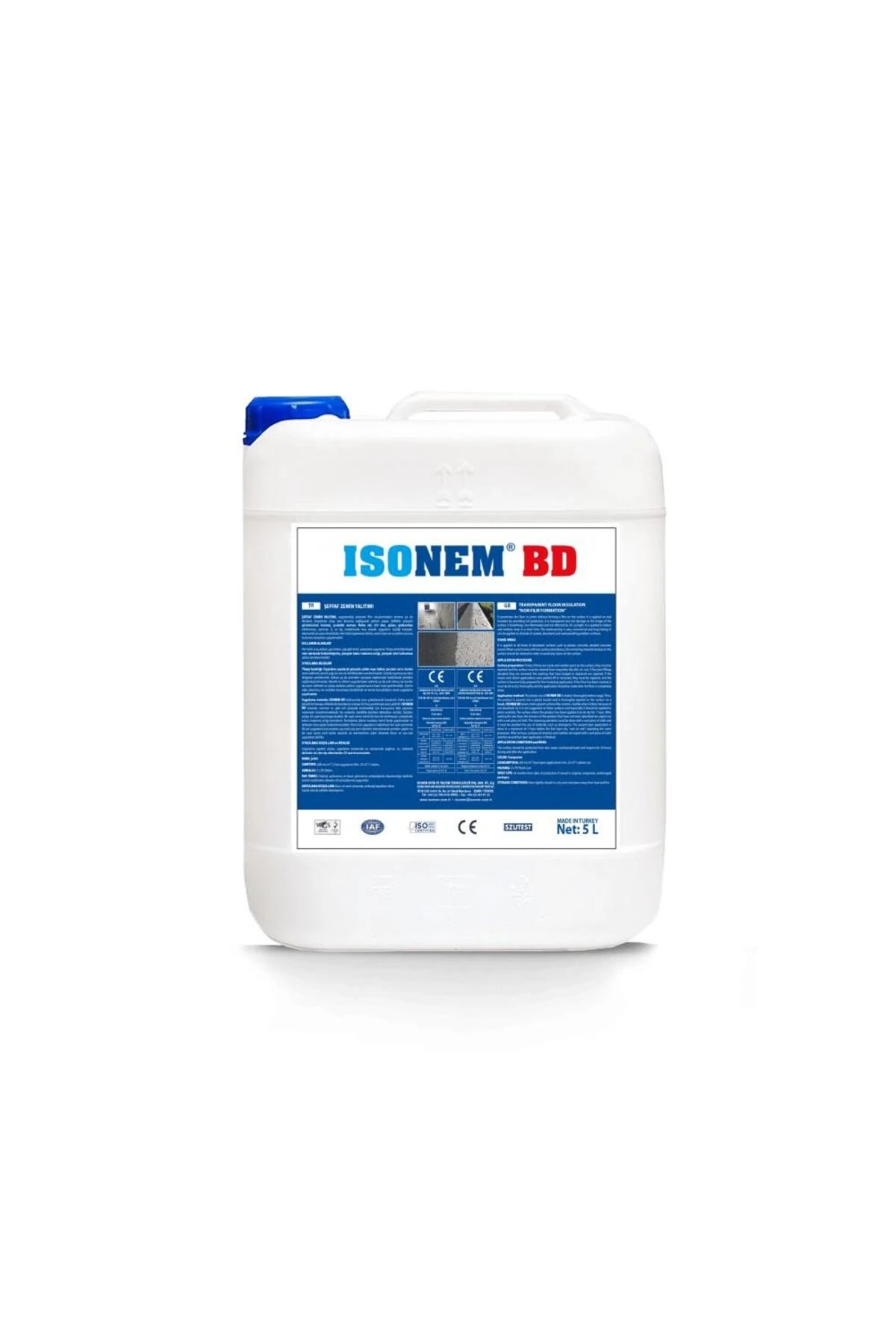 Bd Doğal Görüntüyü Bozmayan Şeffaf Zemin Su Yalıtımı 5 Lt