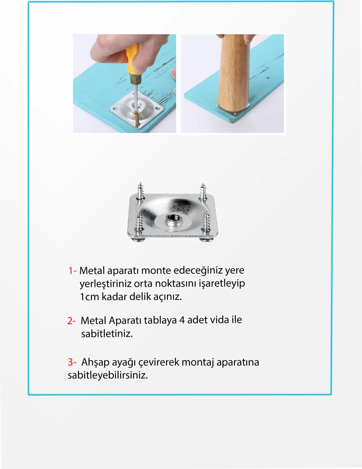 Koltuk Ayağı-Baza Ayağı-Piramit Ayak