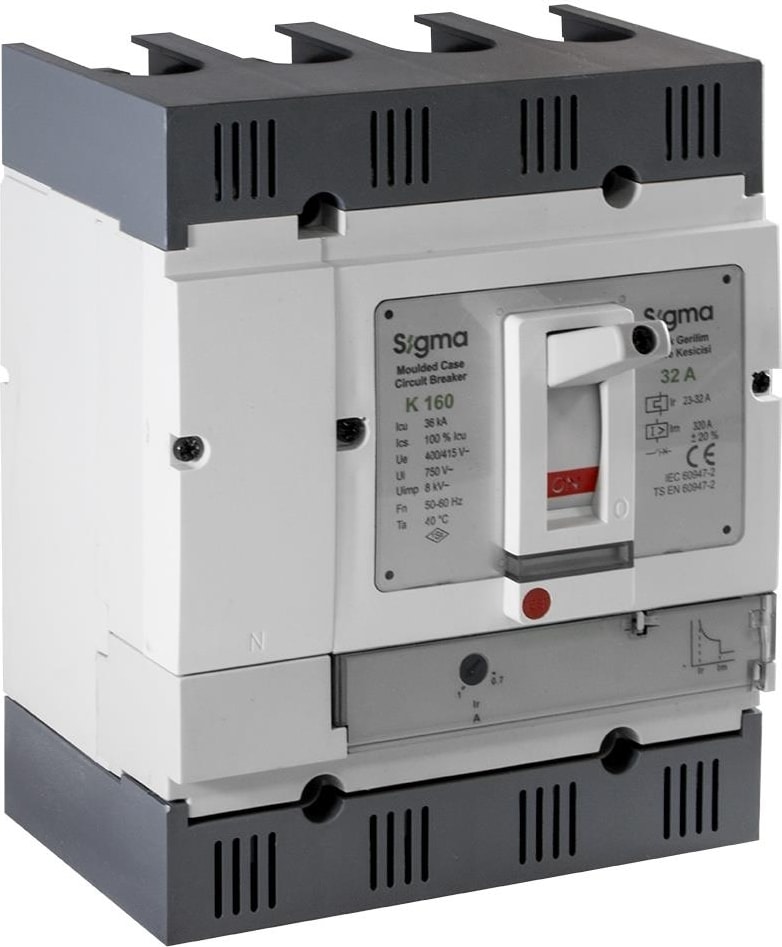 4K160160 4X160A 36KA Termik Manyetik Şalter 112A-160A Ayarlı