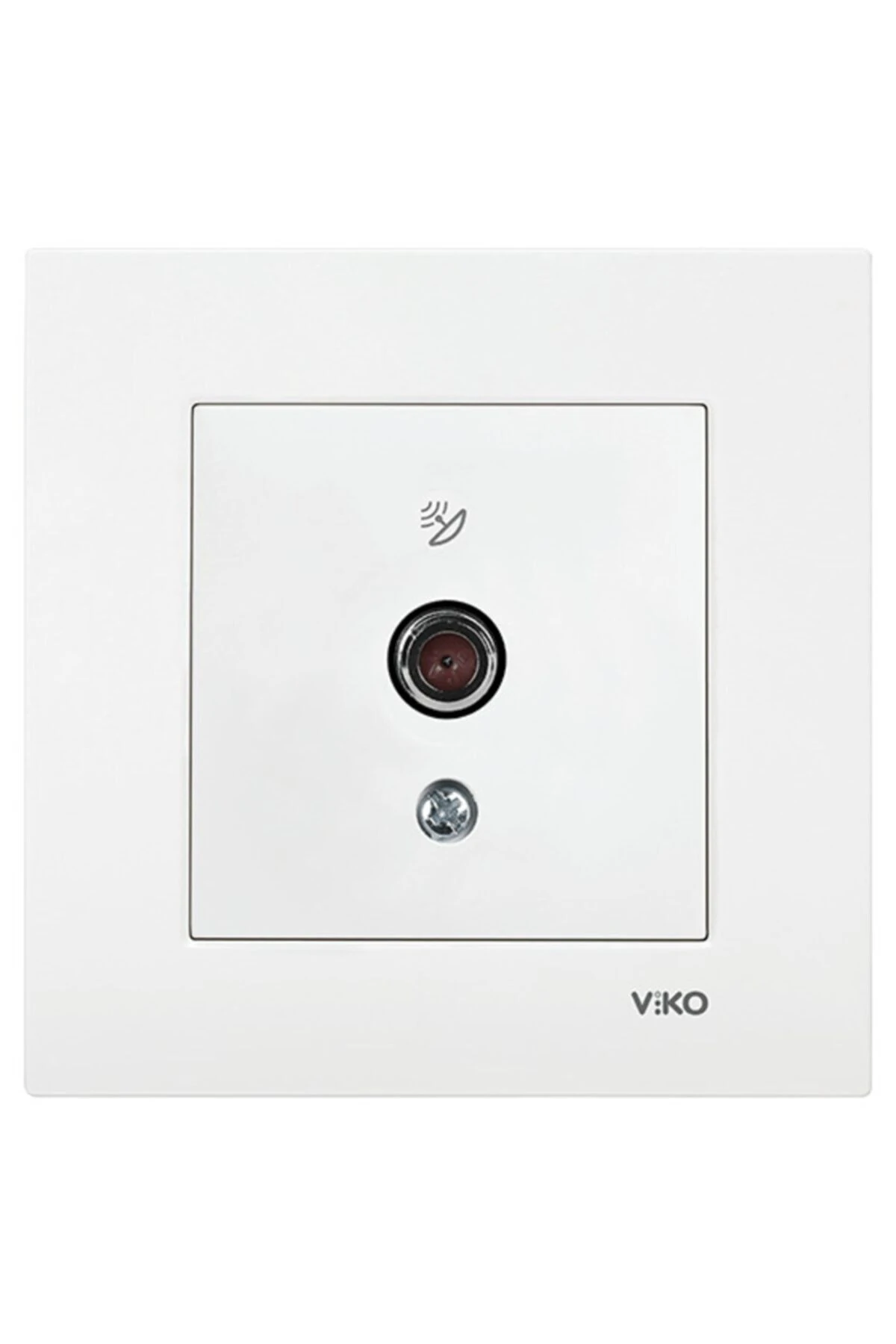 Viko Karre F Konnektörlü Uydu Prizi Beyaz 90967009