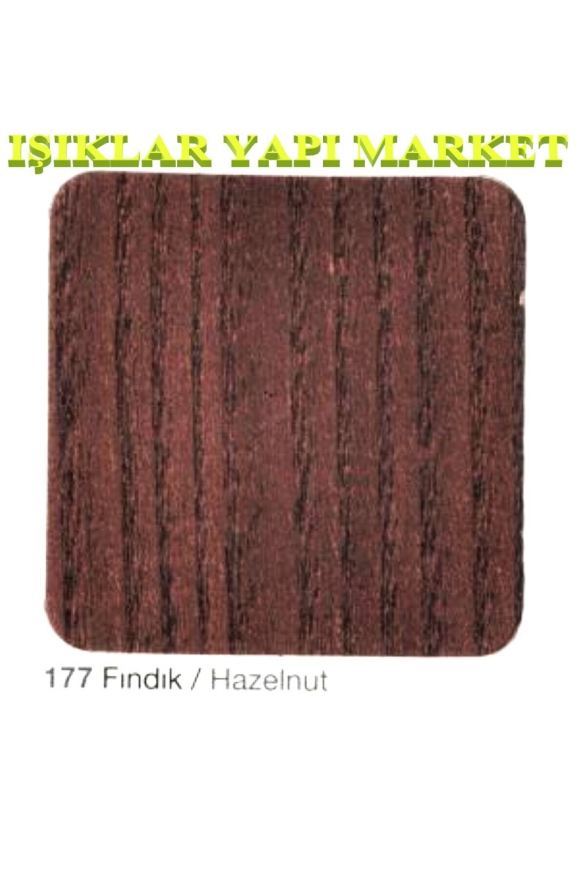 POLİSAN Wood&w-antiaging-ahşap Verniği-yarı Mat-su Bazlı-2,5litre (2,60KG.)-177-fındık