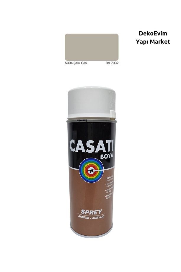 Sprey Boya S304 Çakıl Grisi 400 Ml.