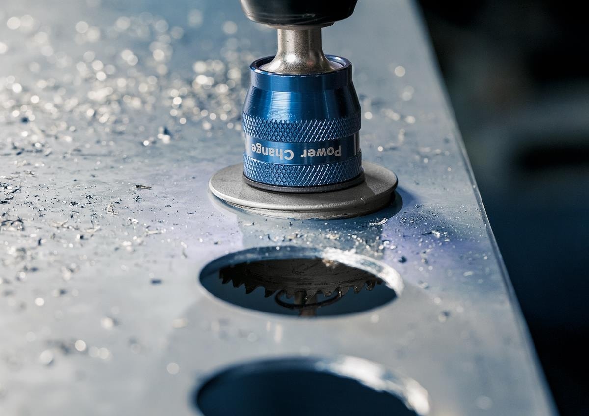 BOSCH Pro 64 mm Yaylı Inox ve Çelik Kesim Panç