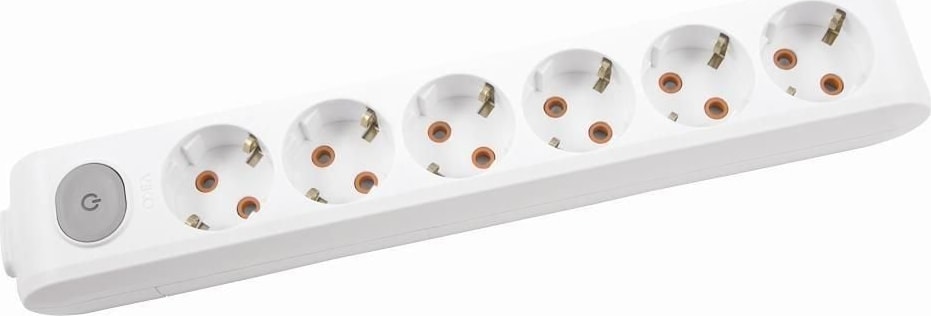 6 Lı Anahtarlı Kablosuz Grup Priz