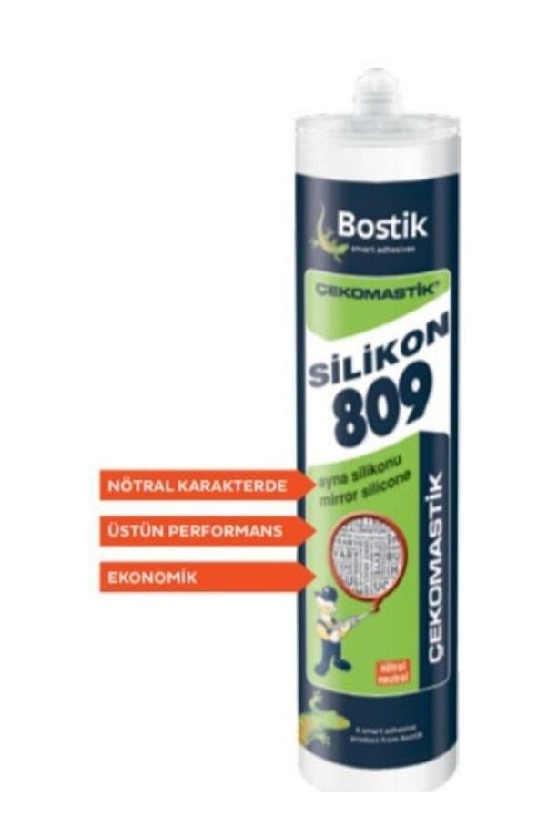 6 Adet Bostik Ayna Silikonu 6 Adet Bostik 809 ,ayna Silikonu ,310 ml