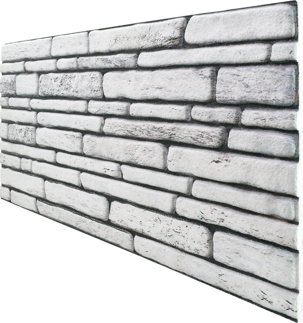 5 Adet (2,5m2) x Kesme Taş Desenli 3 Boyutlu Renkli Strafor Köpük Duvar Kaplama Paneli (KS-409)