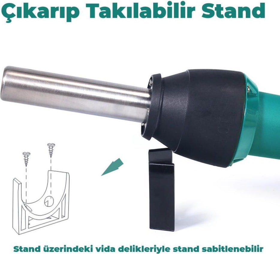 YIHUA-8858-I Isı Ayarlı Sıcak Hava Tabancası