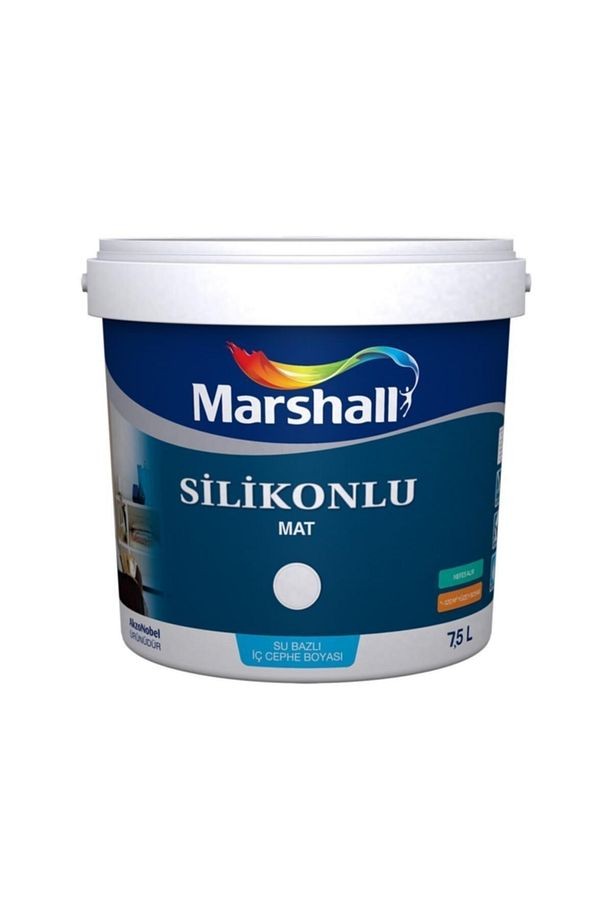 Silikonlu Mat Su Bazlı Iç Cephe Boyası 7.5 lt