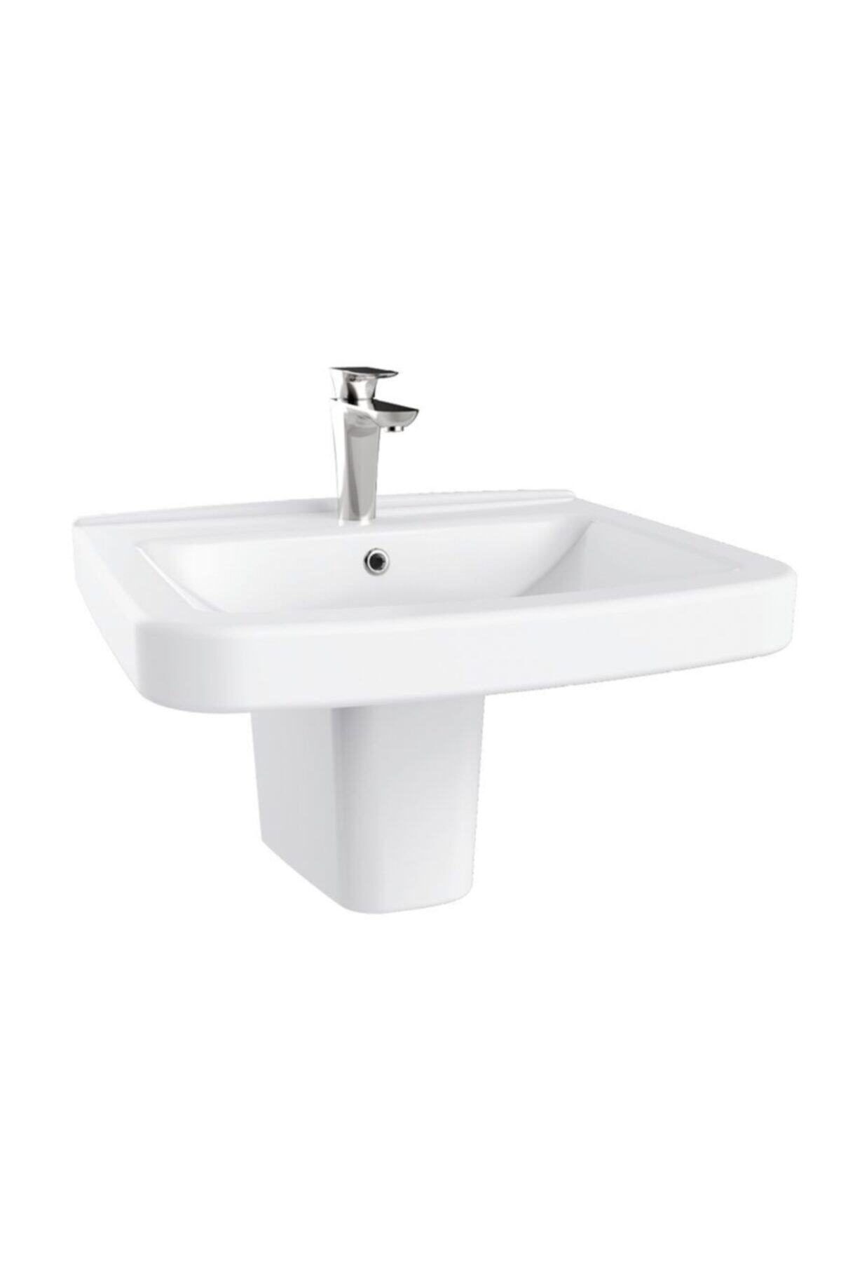 Lr060 Lara Yarım Ayaklı Lavabo 60 Cm