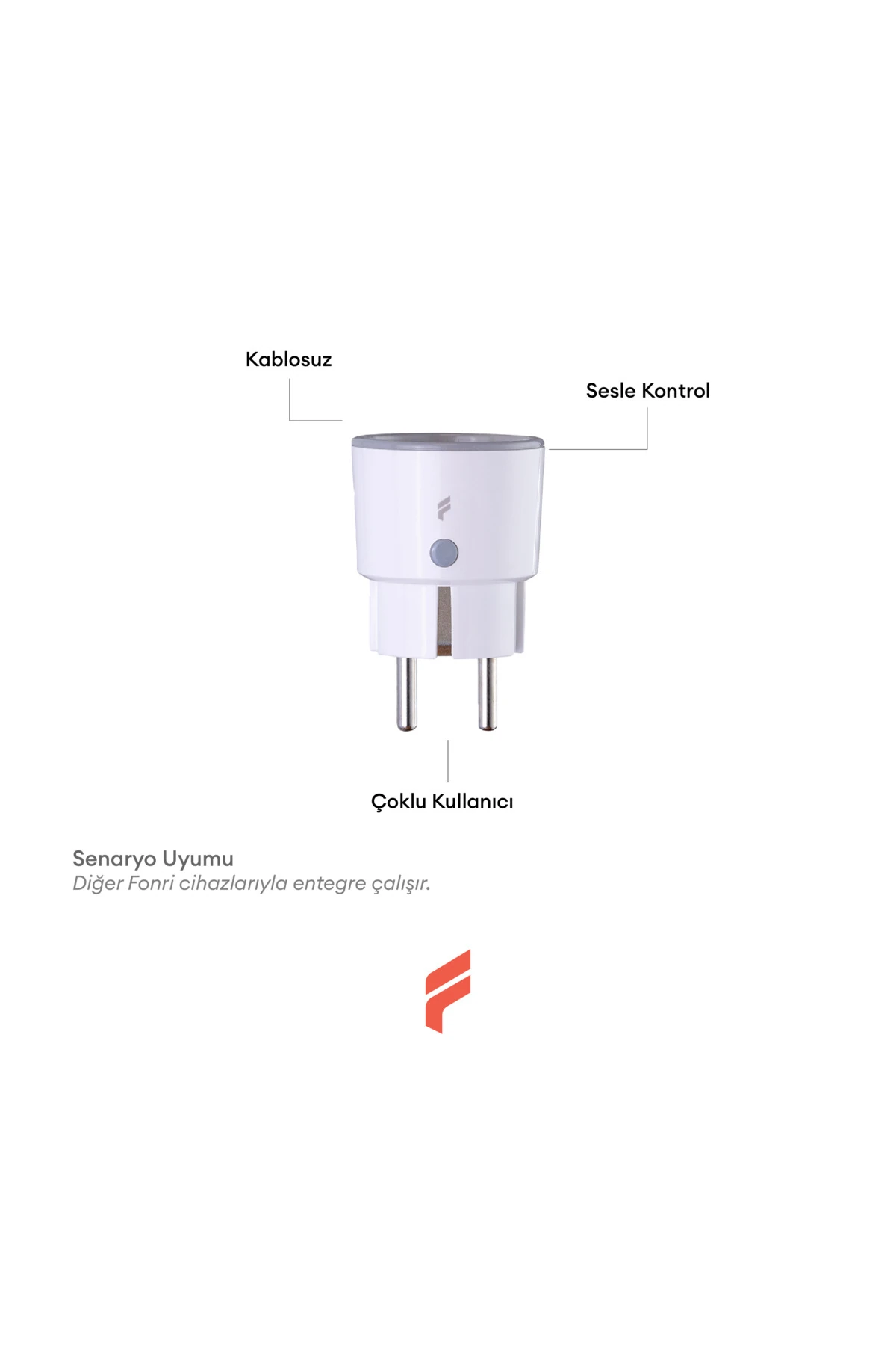 Akıllı Priz (16 AMPER) 3'lü Set, Uzaktan Kontrol, Anlık Enerji Tüketim Takip, Zamanlayıcı, Tuya