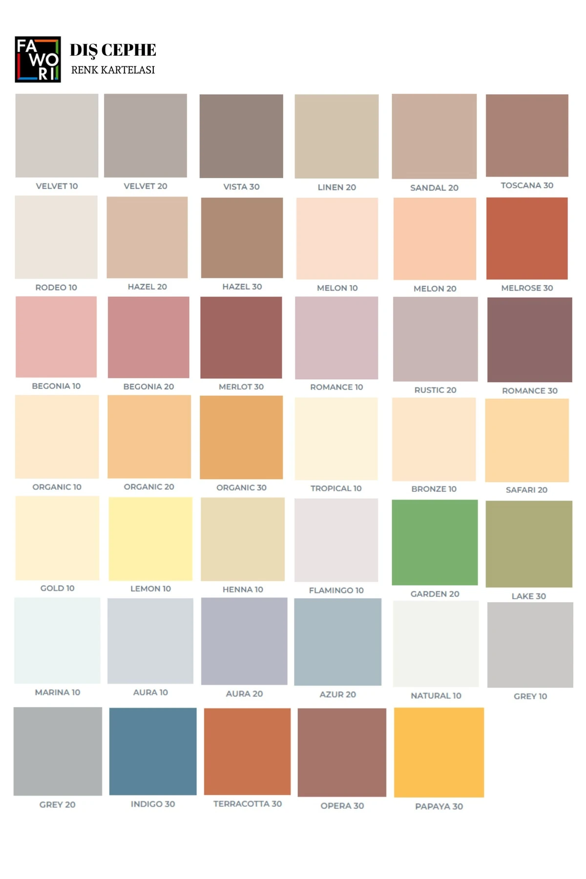 Silikonlu Dış Cephe Boyası 15 lt 20 kg