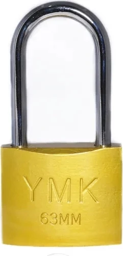 Eko Sarı Boyalı Uzun Kancalı Asma Kilit 38MM