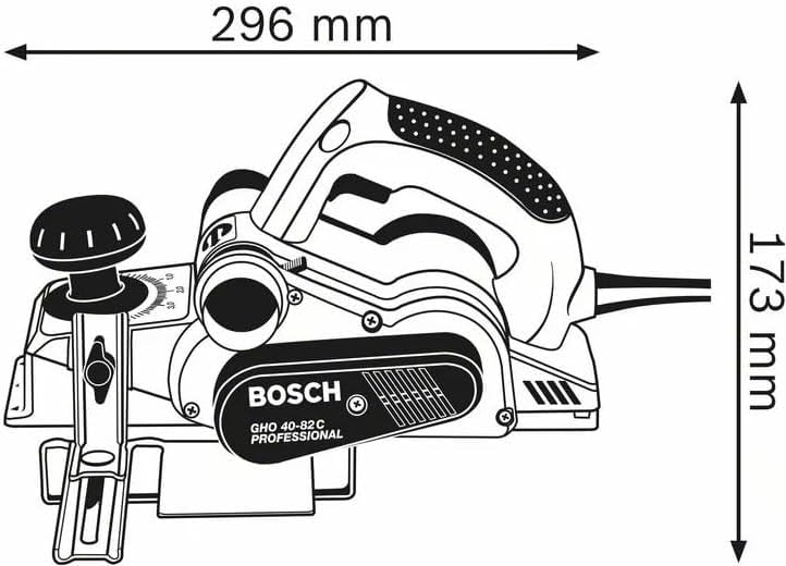 BOSCH GHO 40-82 C-Profesyonel 850 Watt Elektrikli Planya Makinası