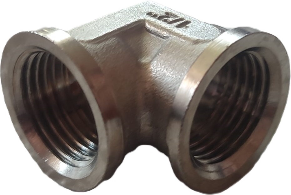 1/2" DN15 Krom Iç Dişli (Dişi) Dirsek - Chrome Female Elbow