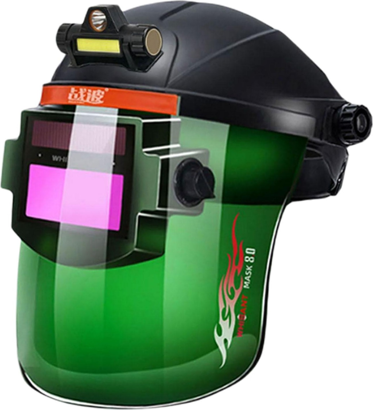 Güneş Enerjili Otomatik Kararan Kaynak Kask Kaynakçı Gözlük Aralığı Için 9-13 Geniş Gölge (Yurt Dışından)