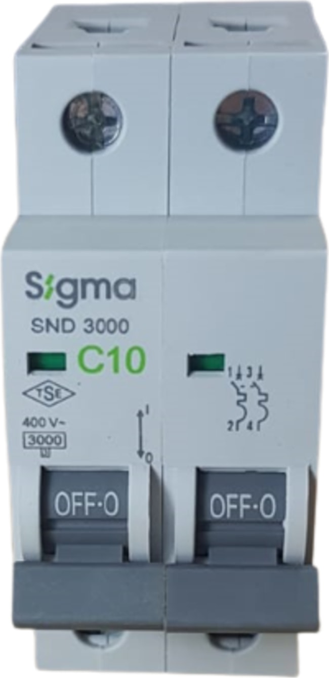 2X10 A C/3 Ka W Otom Atik Sigort A Sigm A