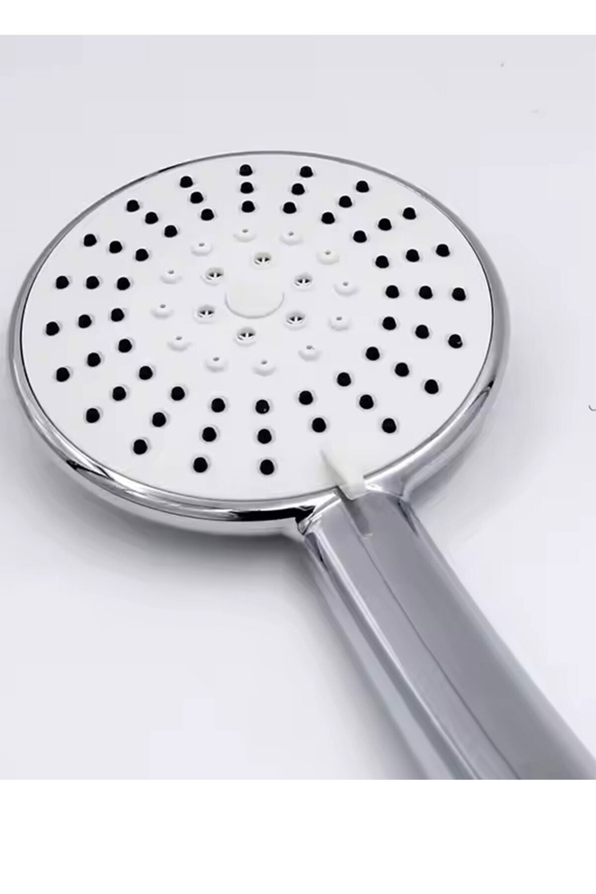 Venüs 5 Fonksiyon Duş Başlığı + Spiral İp örgülü Duş Hortumu + Yapışkanlı Mafsal