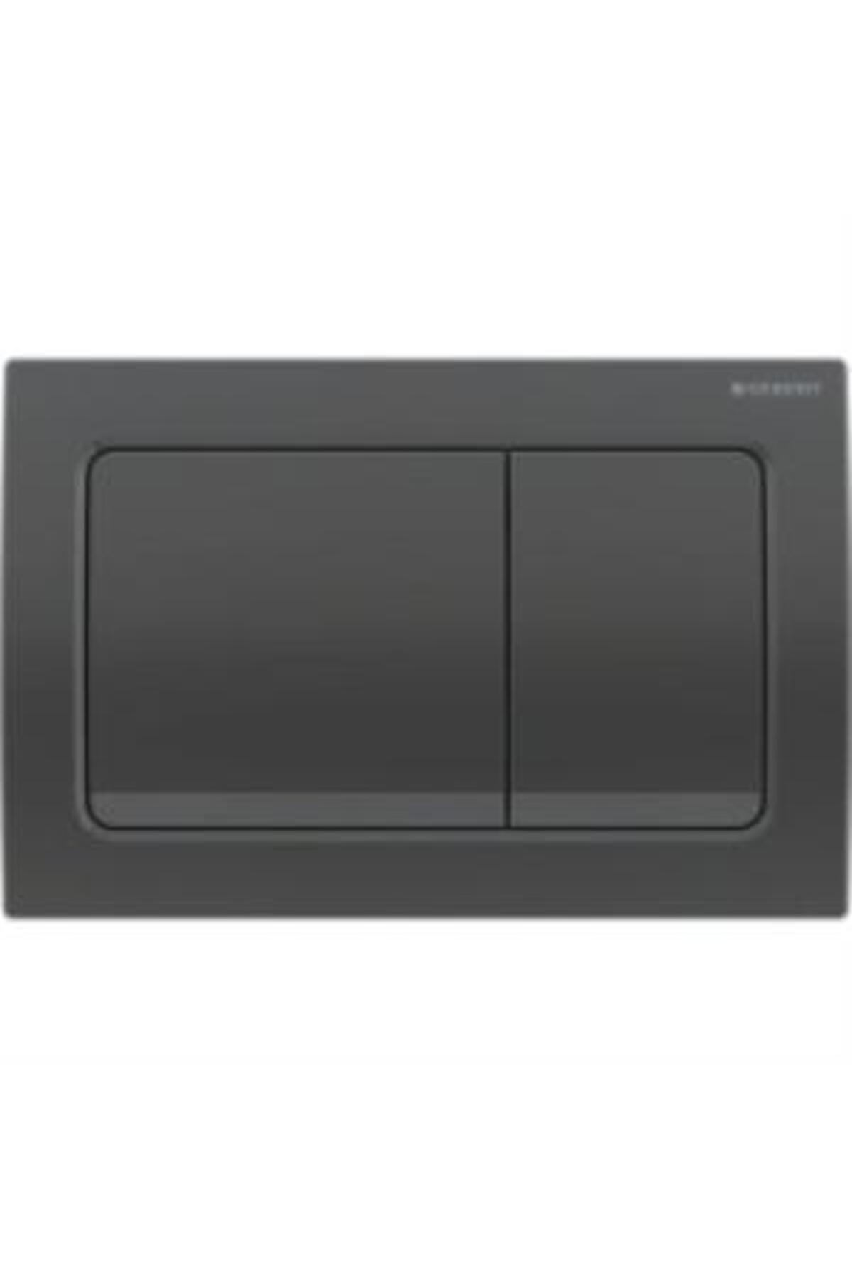 Alpha30 115.055.qc.1 Kumanda Paneli, Çift Basmalı, Siyah Krom