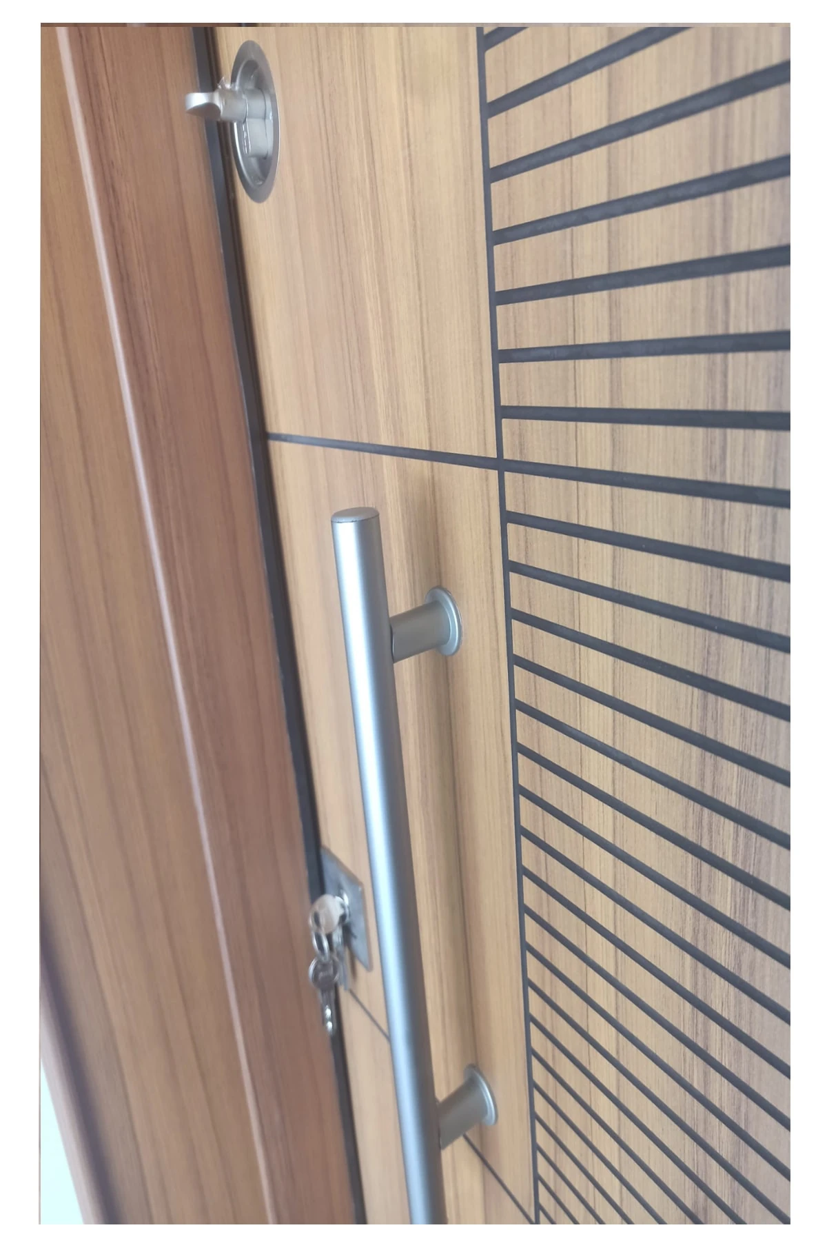 Çelik Kapı, Modelleri Ahşap Çelik Kapı Modelleri Tırnaklı Sistem Daire Kapısı Sağ Açılım