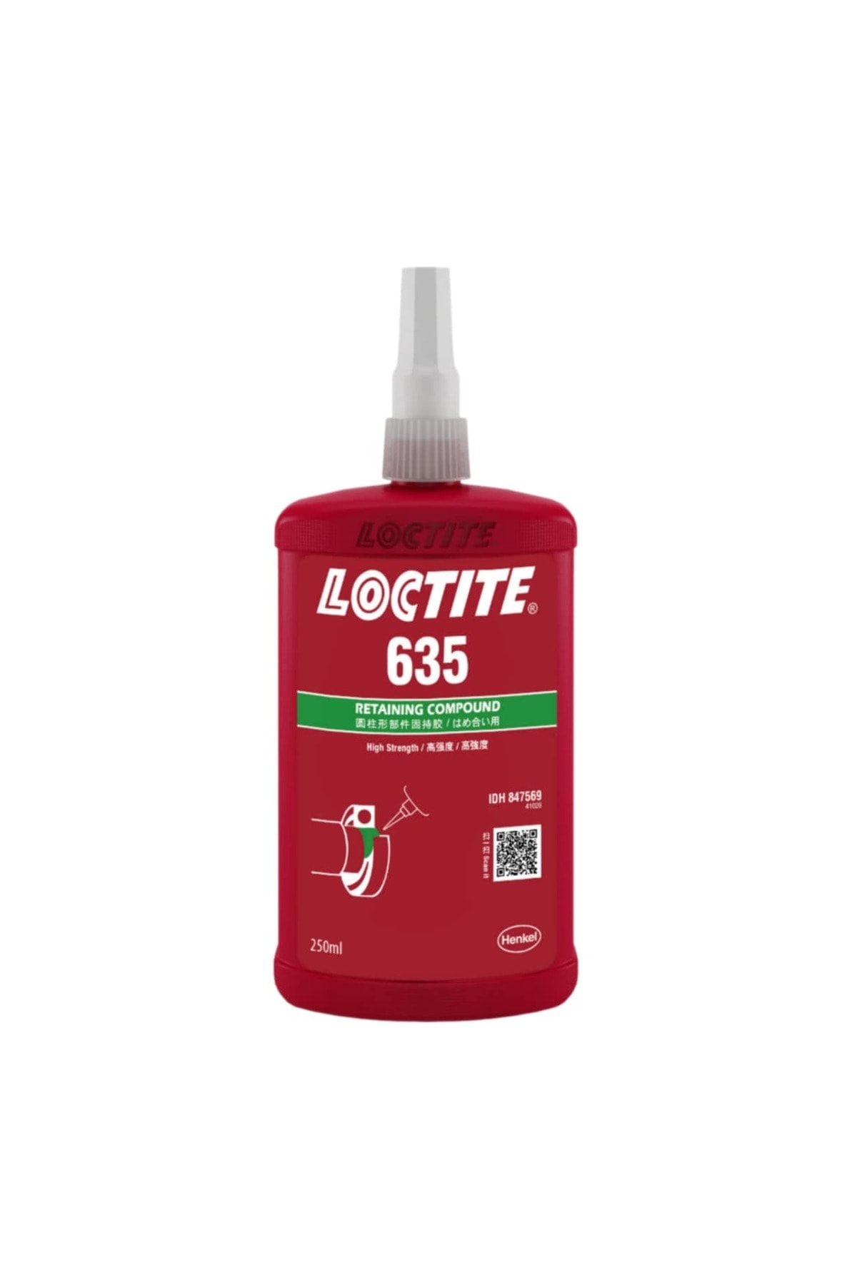 Loctite 635 Dişli Sabitleme 50 ml