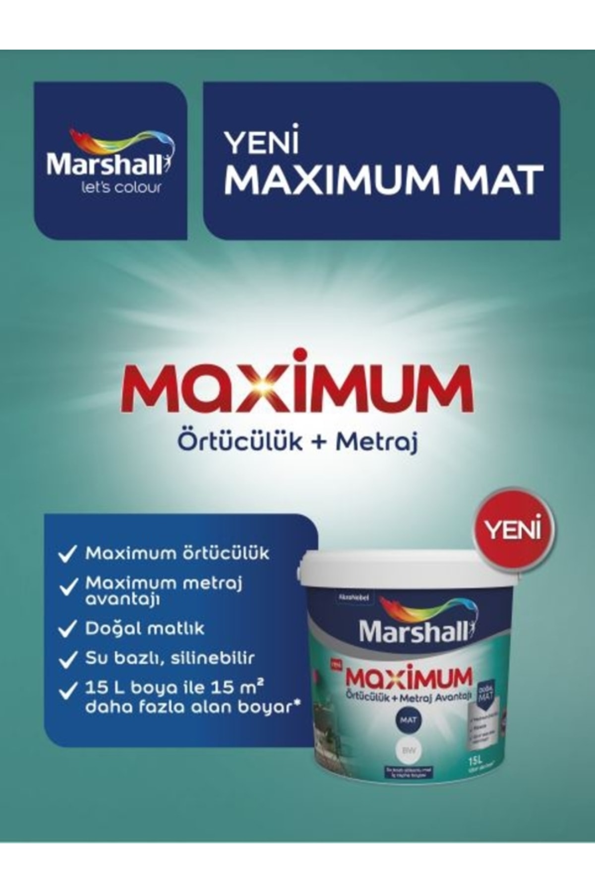 Maximum Mat Silikonlu Mahlep 2,5lt