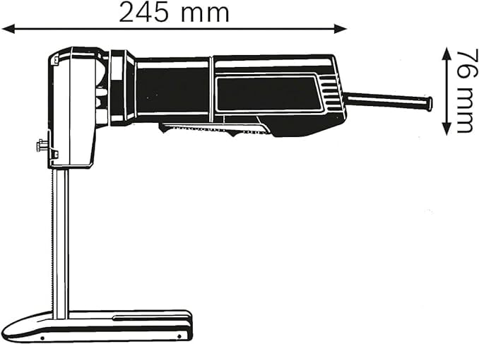 GSG 300-Profesyonel 350 Watt 66 mm Elektrikli Sünger Kesme Makinası