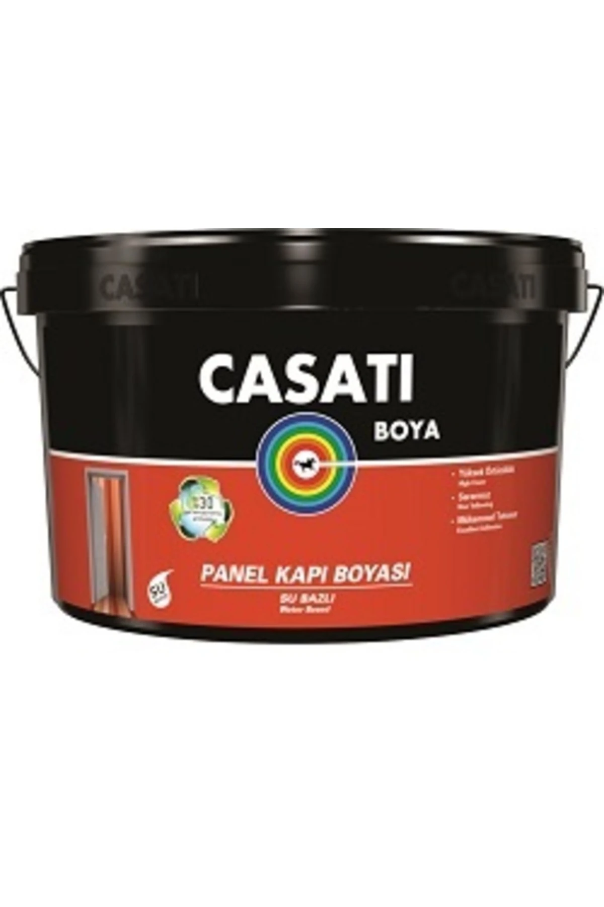 Su Bazlı Panel Kapı Boyası Beyaz 2,5 Lt (Paket - 2 Adet)