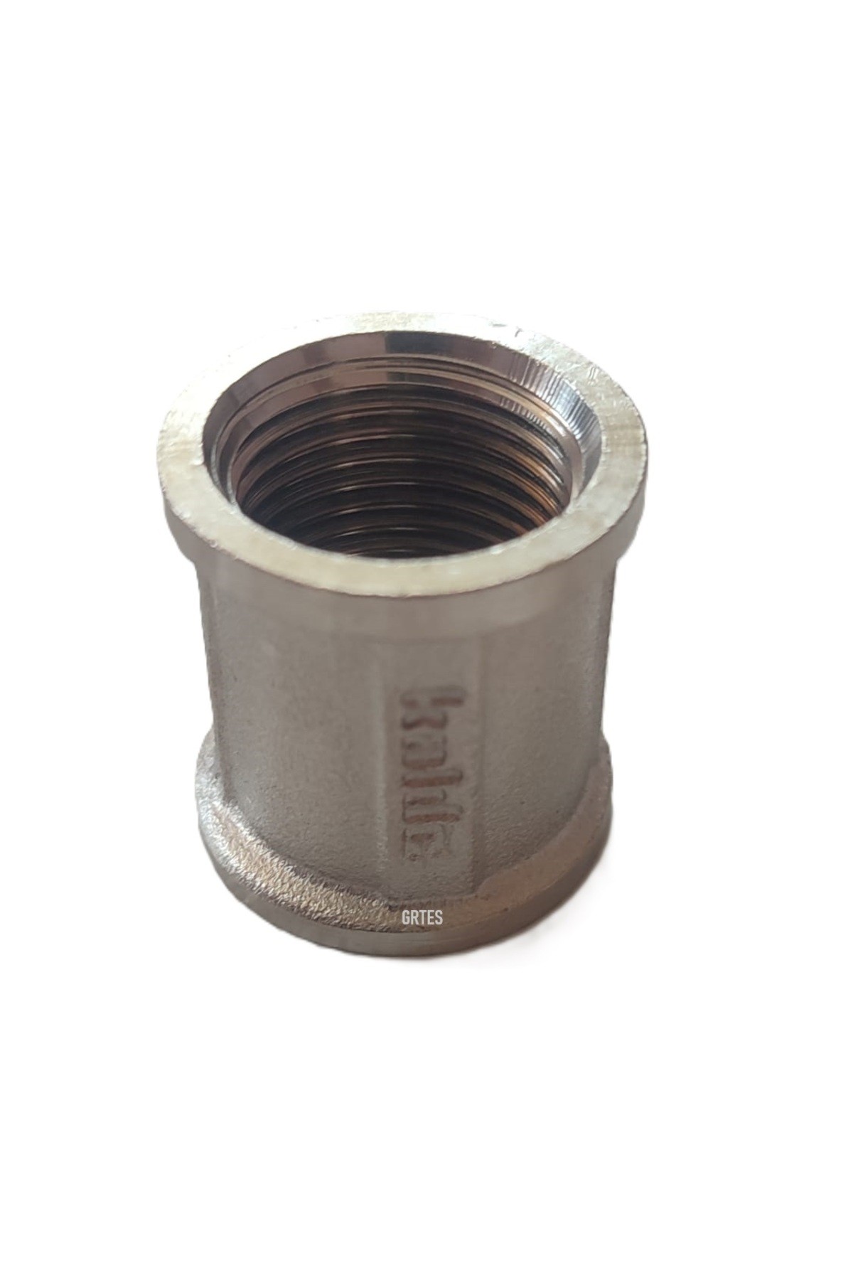 1/2"Dn15 Sarı/Krom Manşon İç Dişli (Dişi) - Chrome Threaded Sleeve