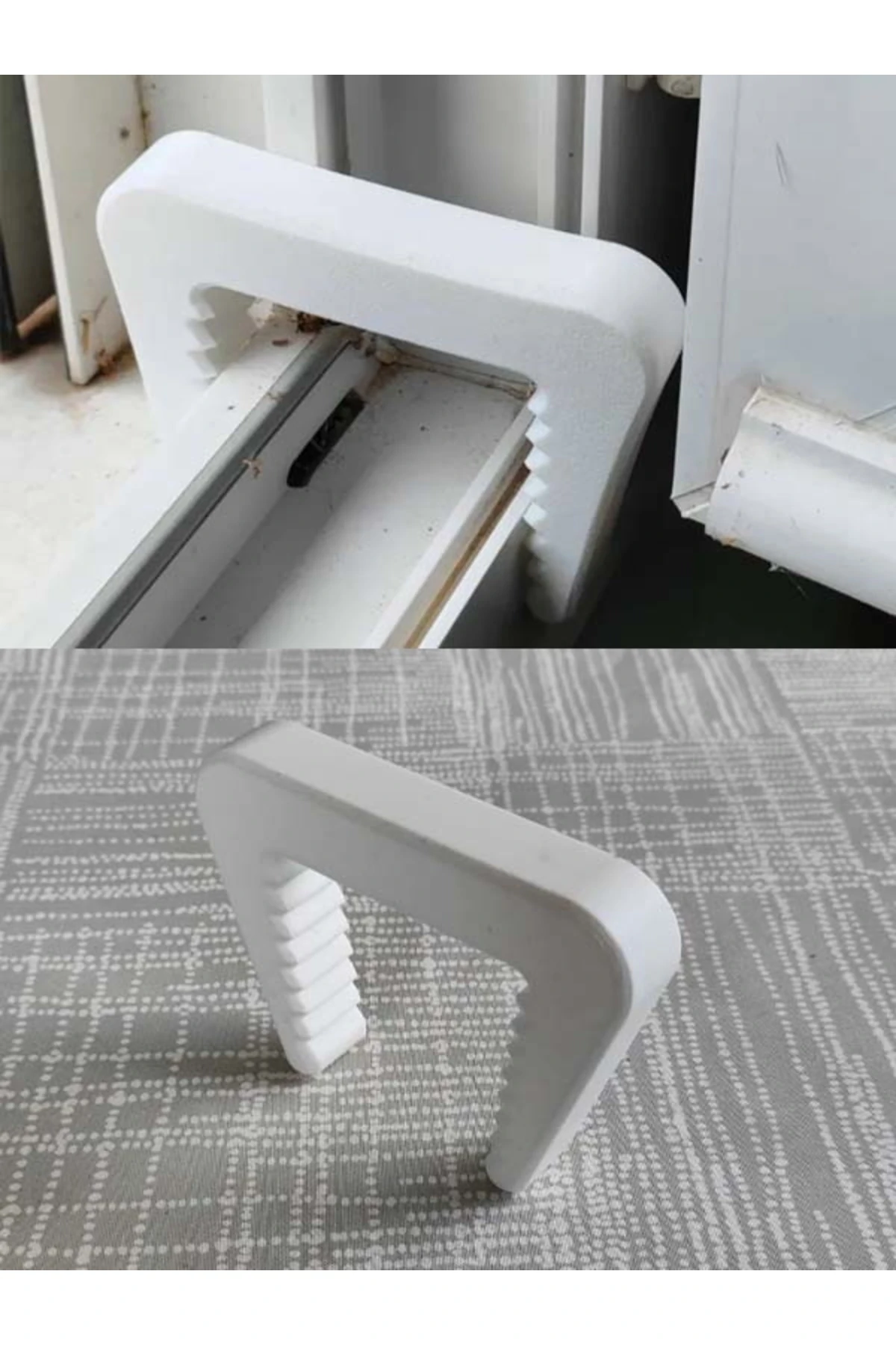 Plastik Pencere Stoperi – Cam Kapanma Önleyici, Rüzgar Tutucu, Sabitleme Aparatı