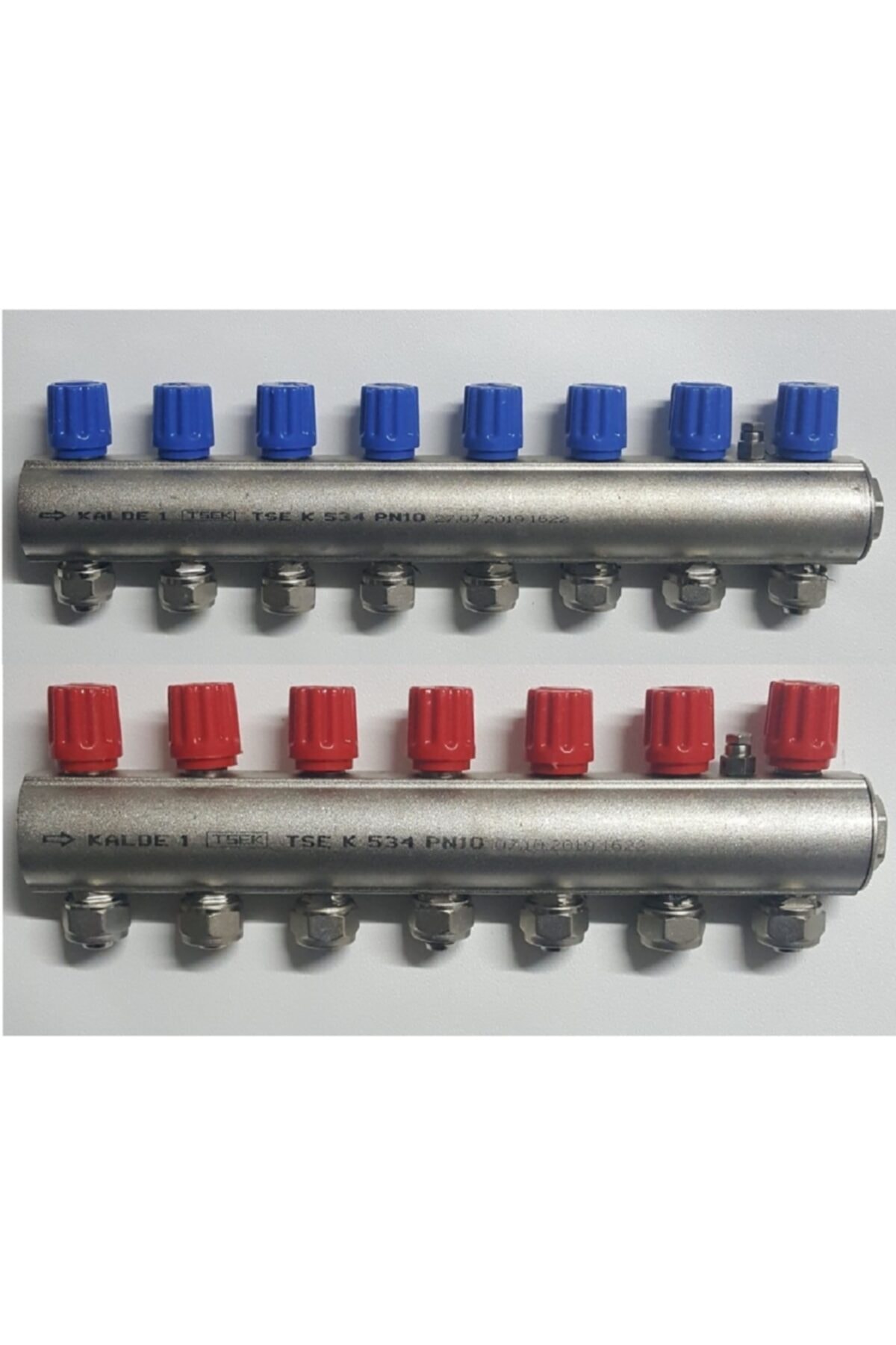 Kollektör Kendinden Vanalı 3 Ağızlı Takım (2 Adet)