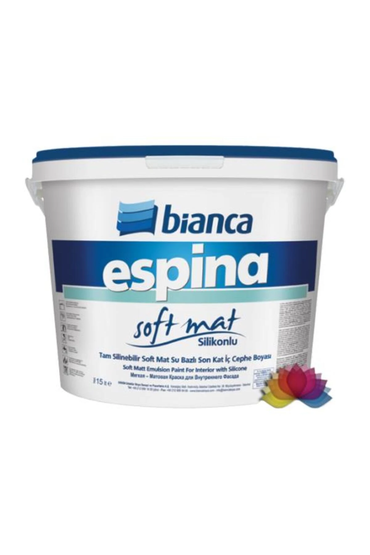 Espina Soft Mat Silinebilir 15Lt 0235 Tatlı Pembe