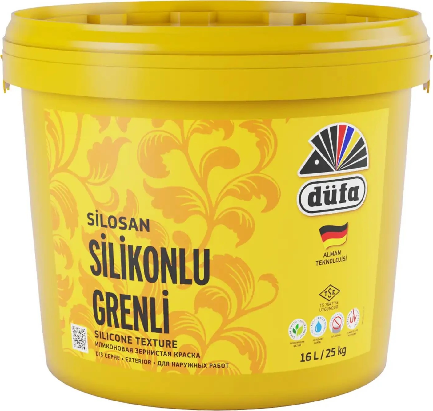 Silosan Silikonlu Grenli Beyaz 25 kg