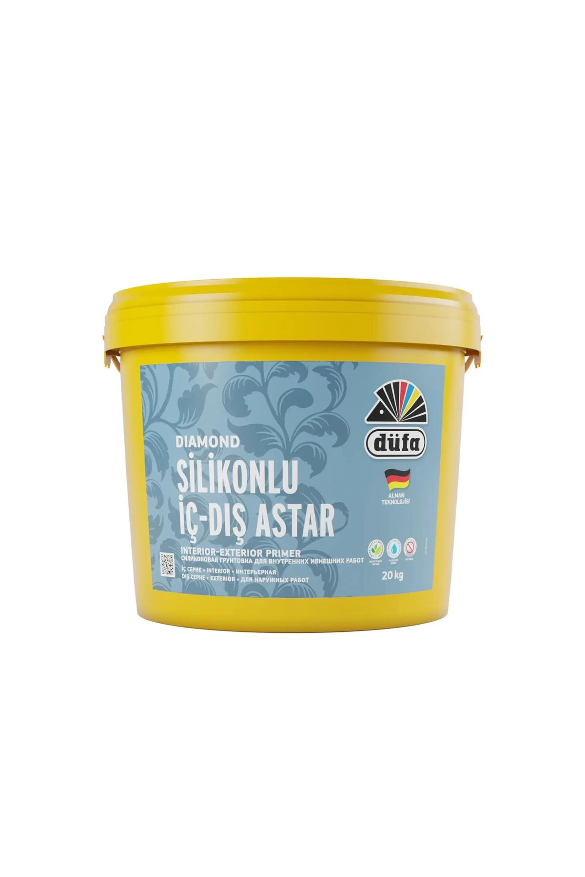 Diamond Silikonlu Iç Cephe Ve Dış Cephe Astar Beyaz 20 Kg