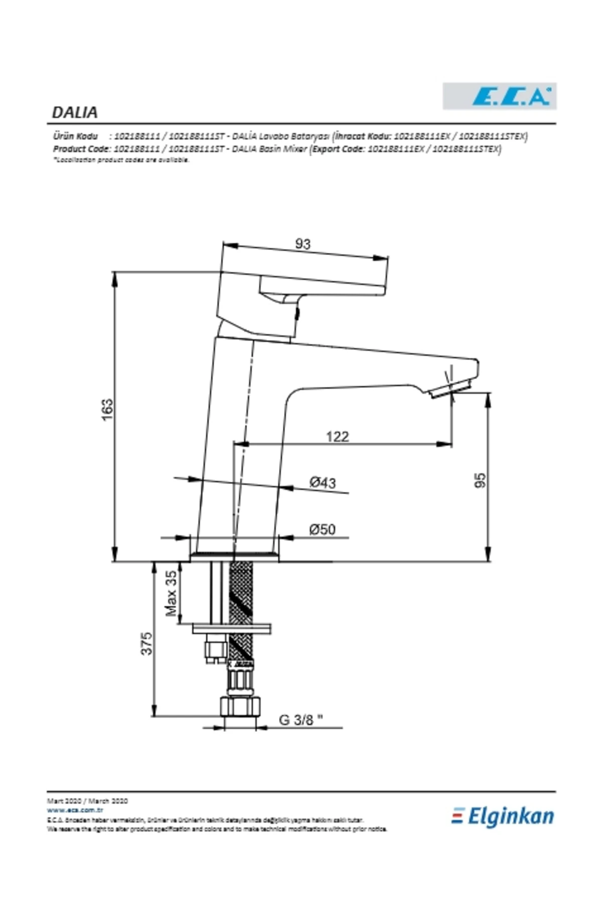 Dalia Lavabo Bataryası