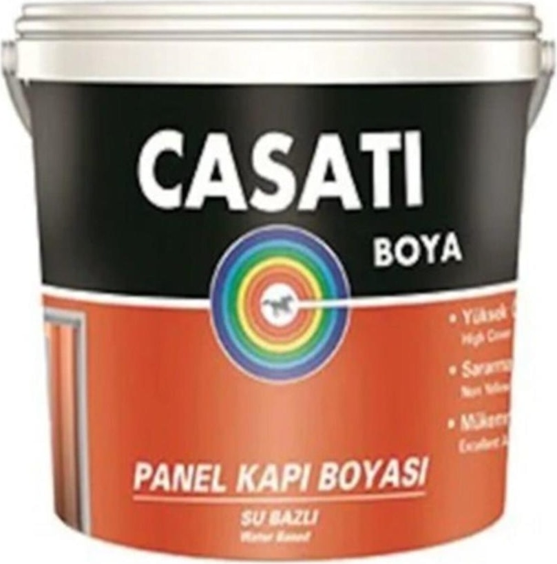 CASATİ Casati Su Bazlı Panel Kapı Boyası Beyaz 0,75 Litre