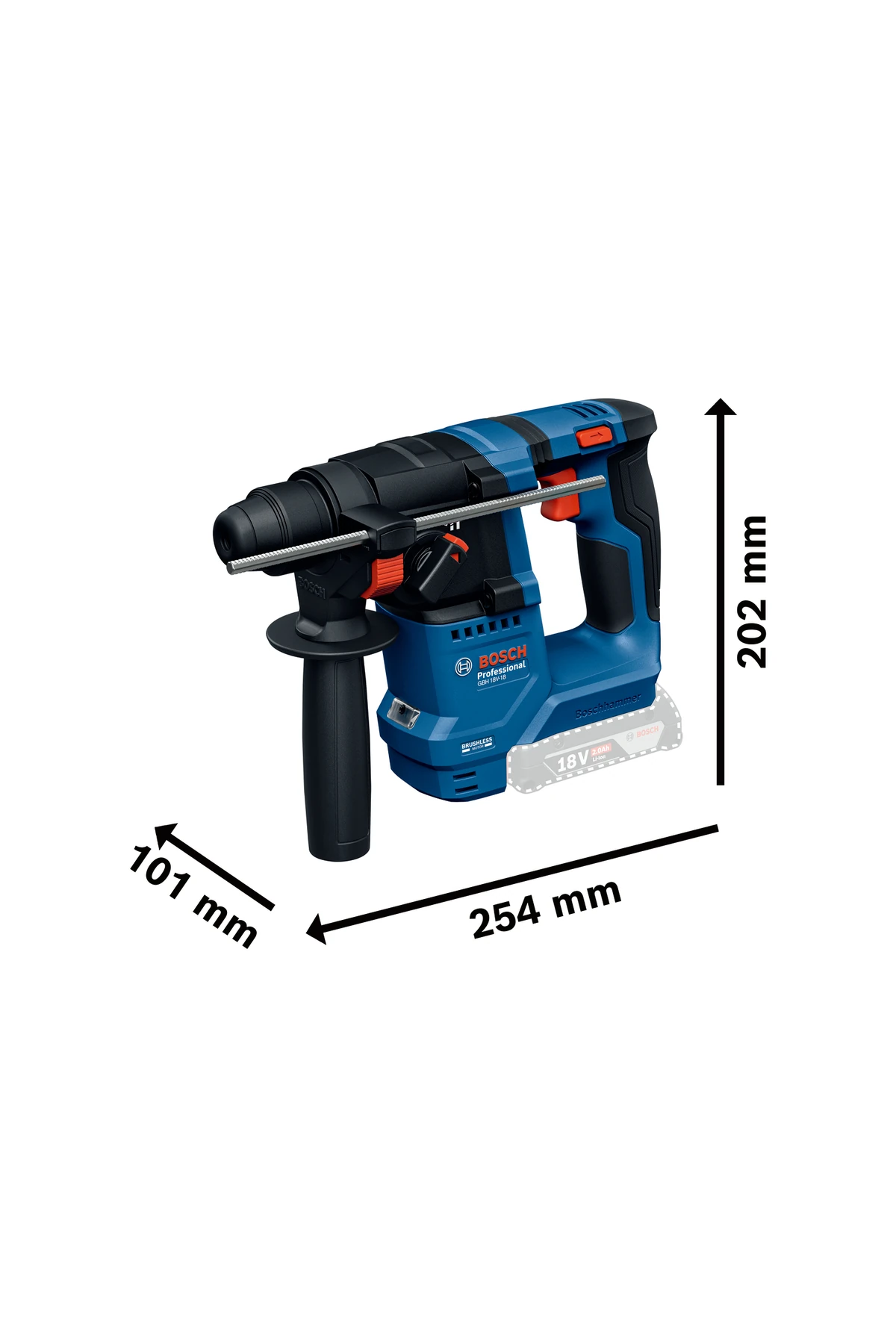 Gbh 18v-18 Akülü Kırıcı Delici