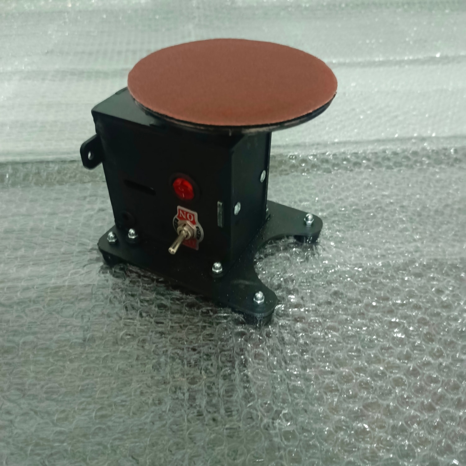 Cırt Disk Zımpara Makinesi 115MM 100W Hız Yön Ayarlı Makas Bıçak Bileme Ahşap Metal Hobi Marangoz