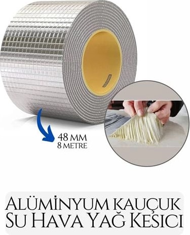 Bfs 48 mm Su Hava Yağ Kesici Izolasyon Bandı 8 Metre