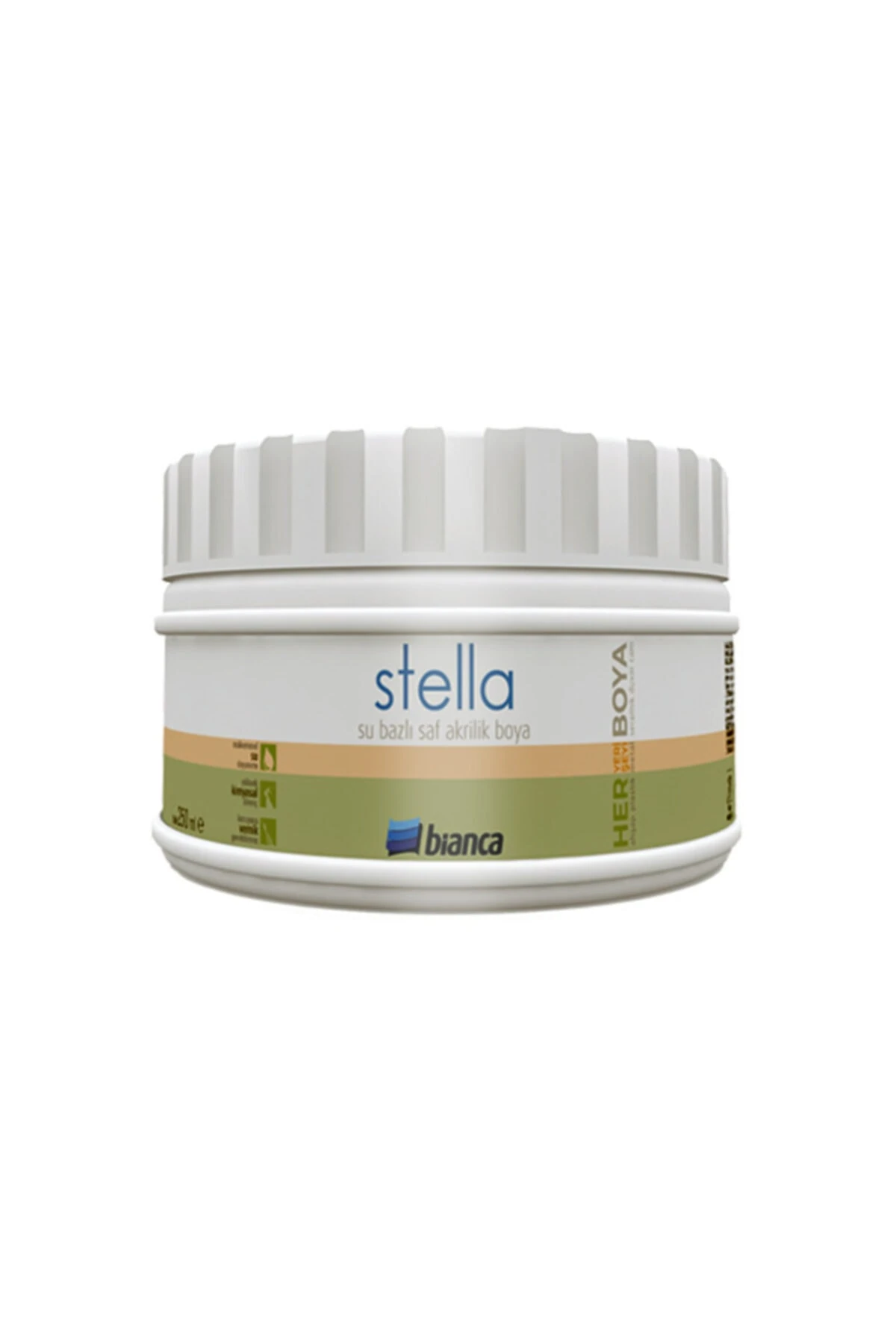 Stella Su Bazlı Saf Akrilik Boya 0,50 lt