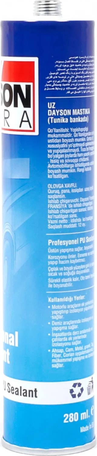 Extra Poliüretan Mastik 280 ml | Profesyonel Yapıştırma