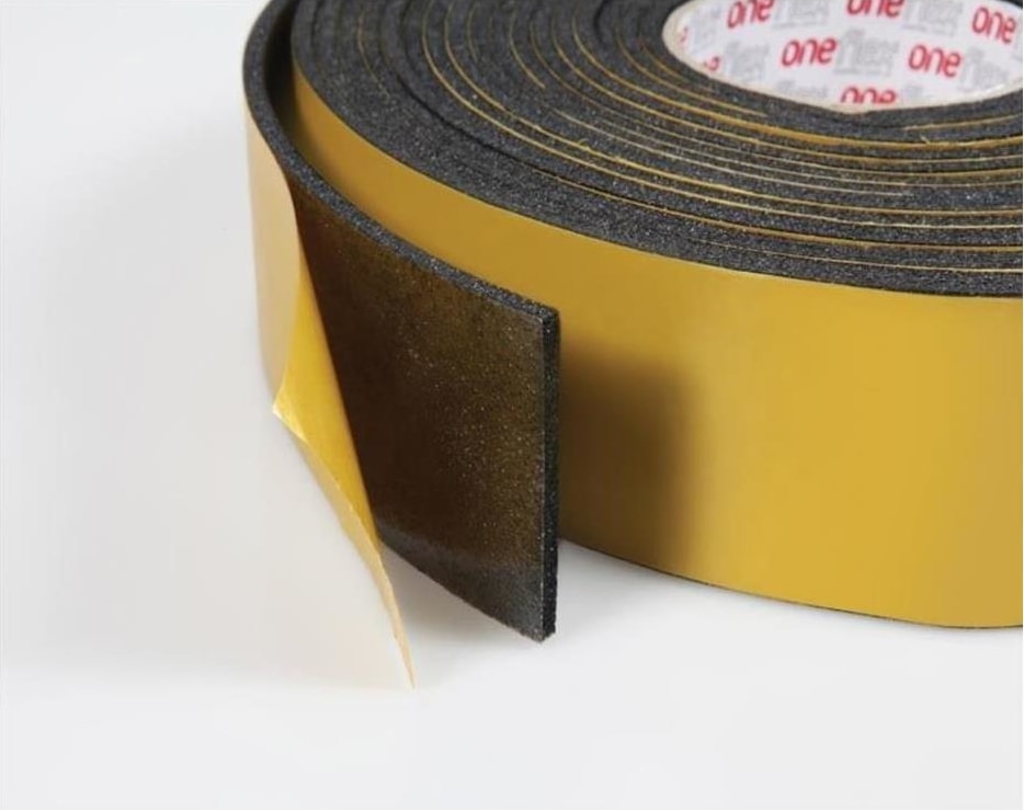 Kauçuk Bant Ses Yalıtım Kendinden Yapışkanlı 15M